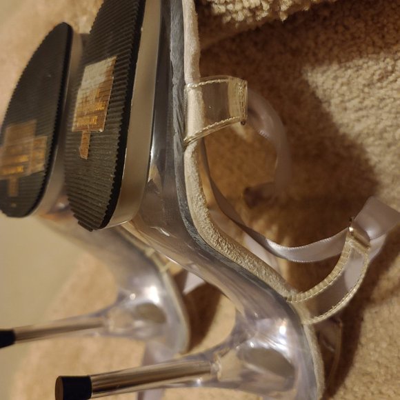 Funtasma Clear Stiletto Heals NIB - Picture 9 of 16